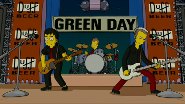 Greenday The Simpsons