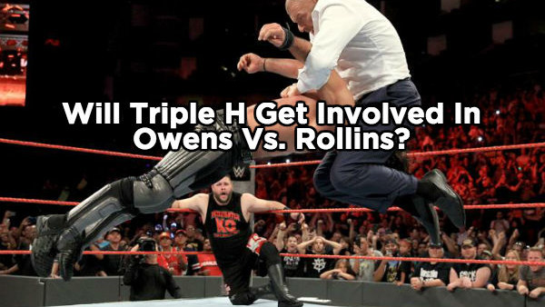Triple H, Seth Rollins, Kevin Owens