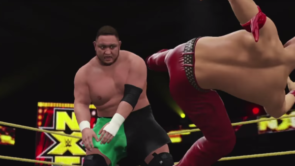 Samoa Joe Nakamura WWE 2K17