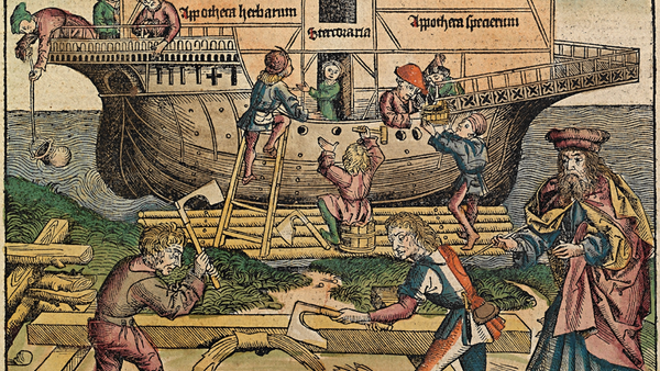 Nuremberg Chronicles Noah's Ark