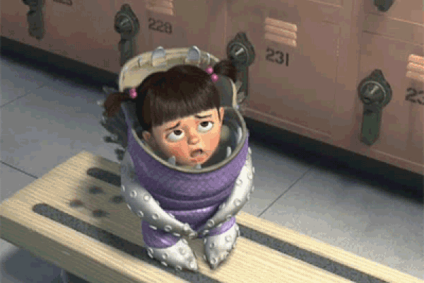 Boo Monsters Inc gotta pee