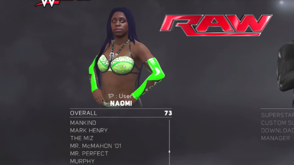 Naomi WWE 2k17