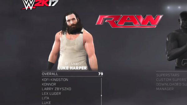 Luke Harper WWE 2k17