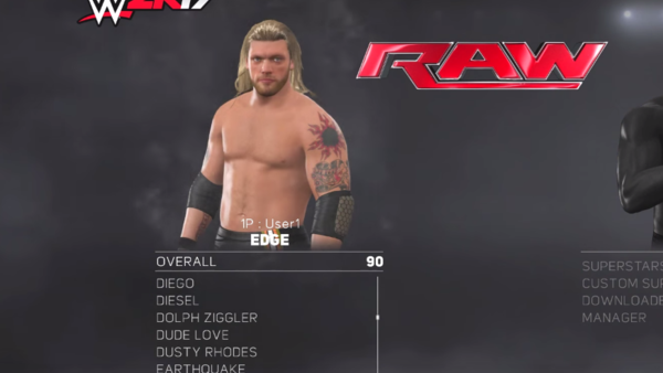 Edge WWE 2K17