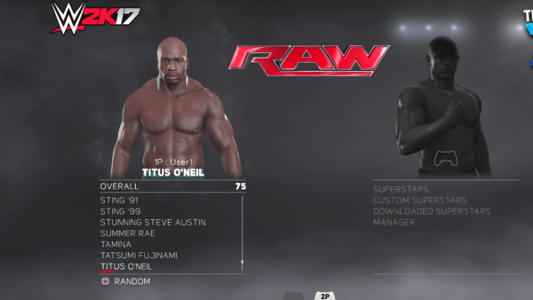 Titus O'Neil WWE 2K17