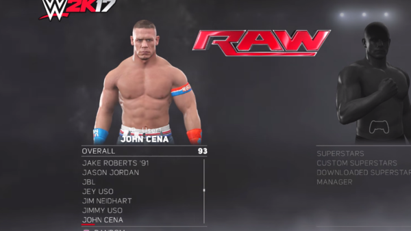 John Cena WWE 2K17
