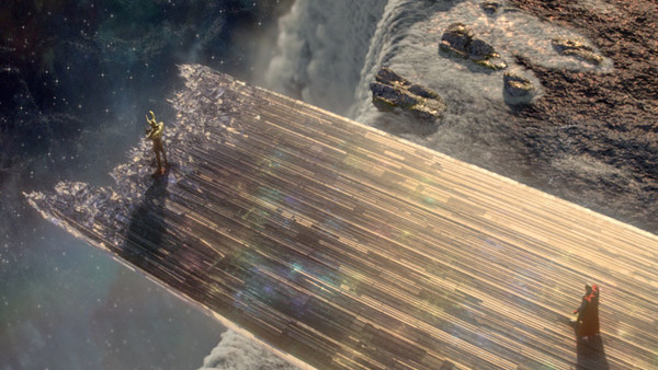 Thor Bifrost Rainbow Bridge Destroyed