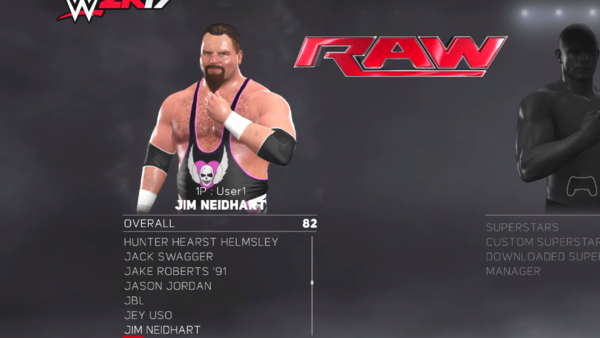 Jim Neidhart WWE 2K17