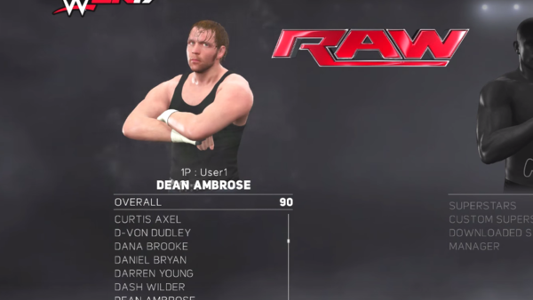 Dean Ambrose WWE 2K17
