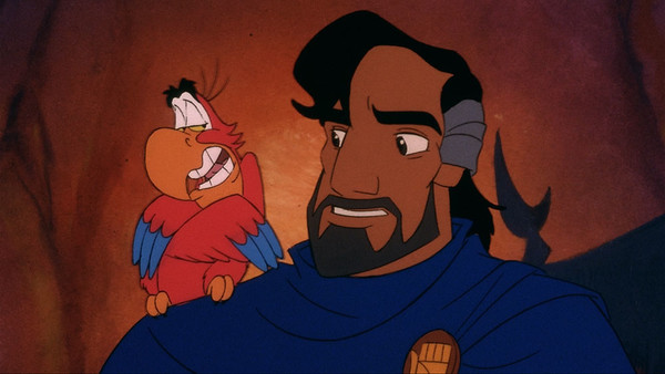 Aladdins Dad And Iago