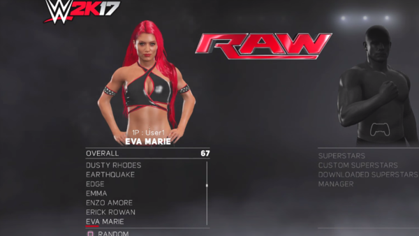 Eva Marie WWE 2K17