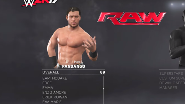 Fandango WWE 2K17