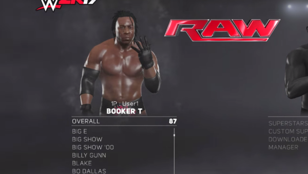 Booker T WWE 2K17