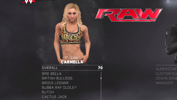 Carmella WWE 2K17