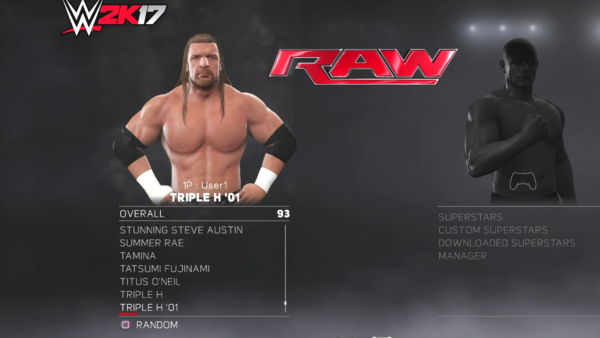 Triple H 01 WWE 2K17