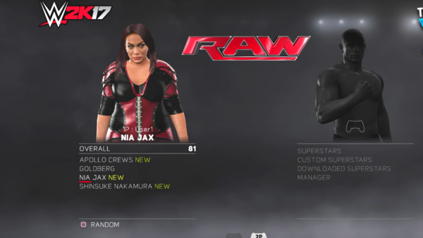 Nia Jax WWE 2K17