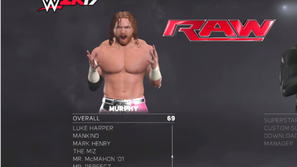 Murphy WWE 2K17