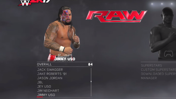 Jimmy Uso WWE 2K17
