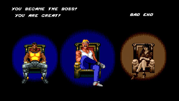 Streets Of Rage Ending