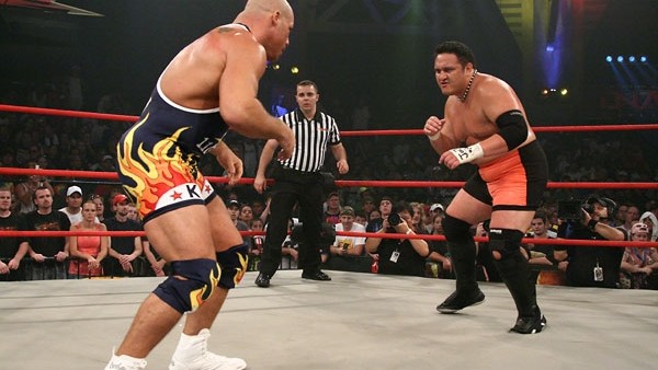 Kurt Angle Samoa Joe Hard Justice 2007