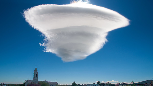 Lenticular Cloud Over Harold's Cross Dublin Ireland 30 6 15