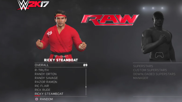 Ricky Steamboat WWE 2K17