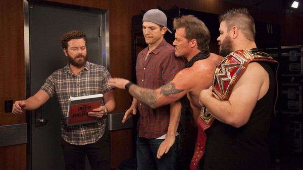 Ashton Kutcher Danny Masterson Chris Jericho Kevin Owens