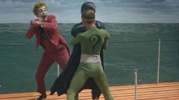 Batman 1966 Joker Riddler Batman