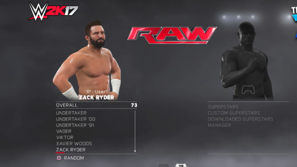 Zack Ryder WWE 2K17