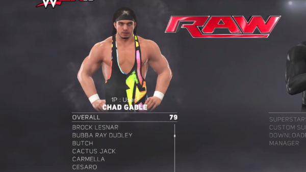 Chad Gable WWE 2K17