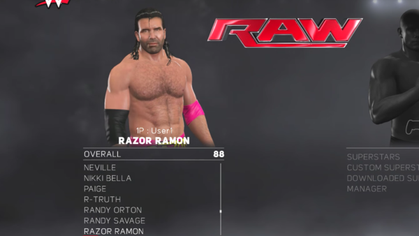 Razor Ramon WWE 2K17