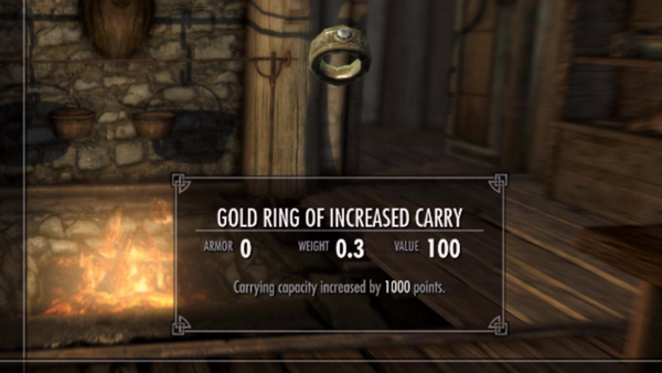 skyrim realistic carry weight mod