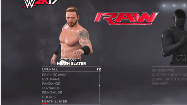 Heath Slater WWE 2K17