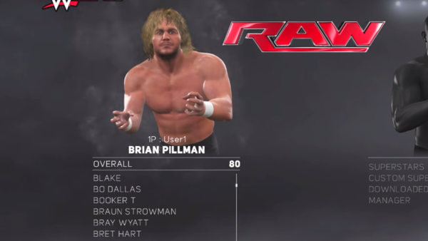 Brian Pillman WWE 2K17