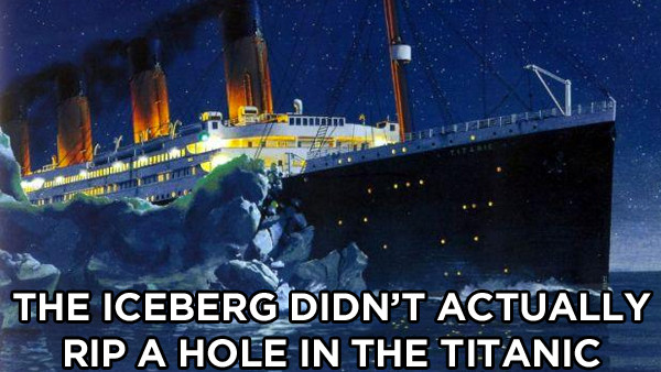 Titanic Iceberg Fact