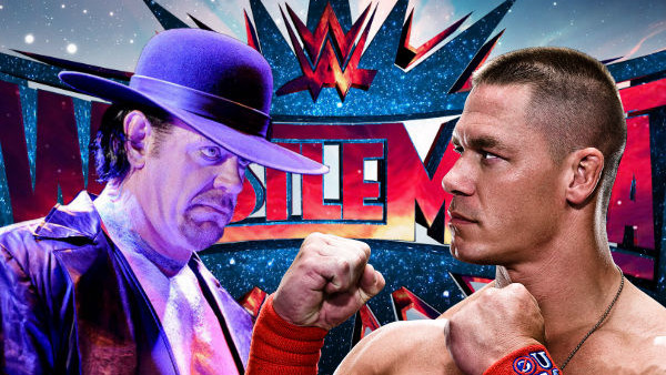 The Undertaker John Cena WrestleMania 33