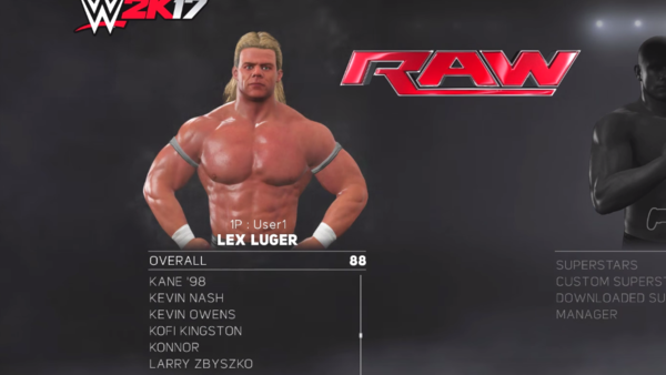 Lex Luger WWE 2K17