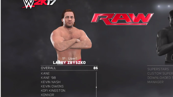 Larry Zbyszko WWE 2K17