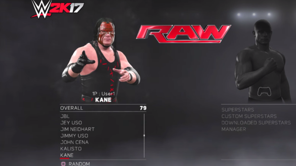 Kane WWE 2K17