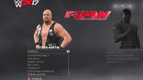 Steve Austin WWE 2K17