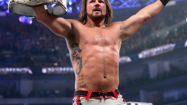 AJ Styles WWE Champion