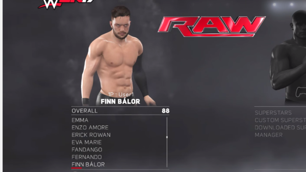 Finn Balor WWE 2K17