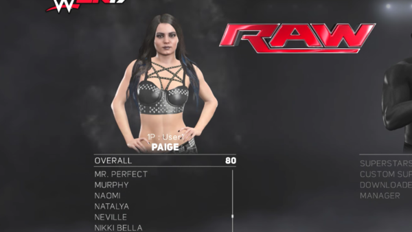 Paige WWE 2K17