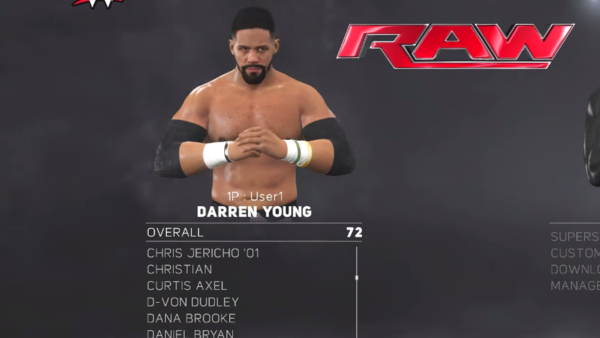Darren Young WWE 2K17