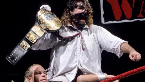 Mankind WWF Champ
