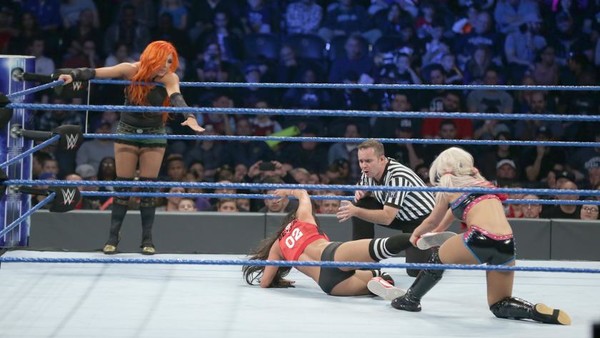 Becky Lynch Nikki Bella Alexa Bliss