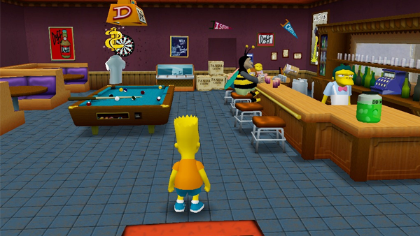 Simpsons hit and run