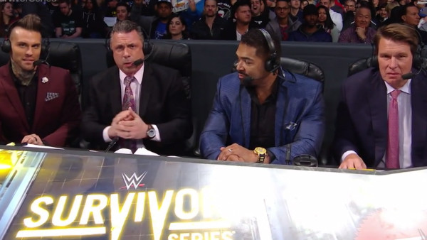 Corey Graves Michael Cole David Otunga JBL