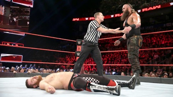 Braun Strowman Sami Zayn