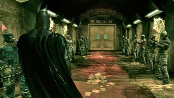 batman arkham asylum party